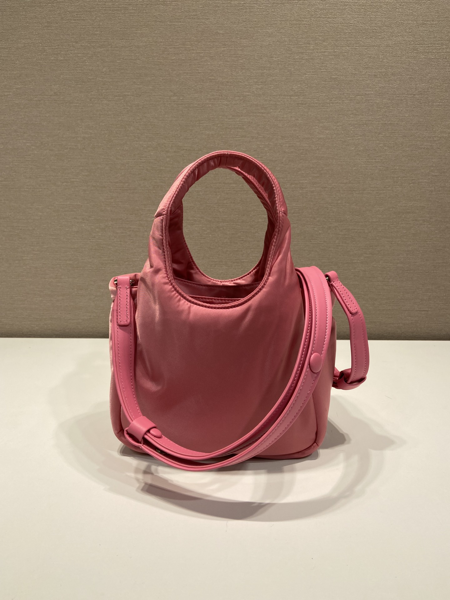Pra*a soft padded re-nylon mini-bag