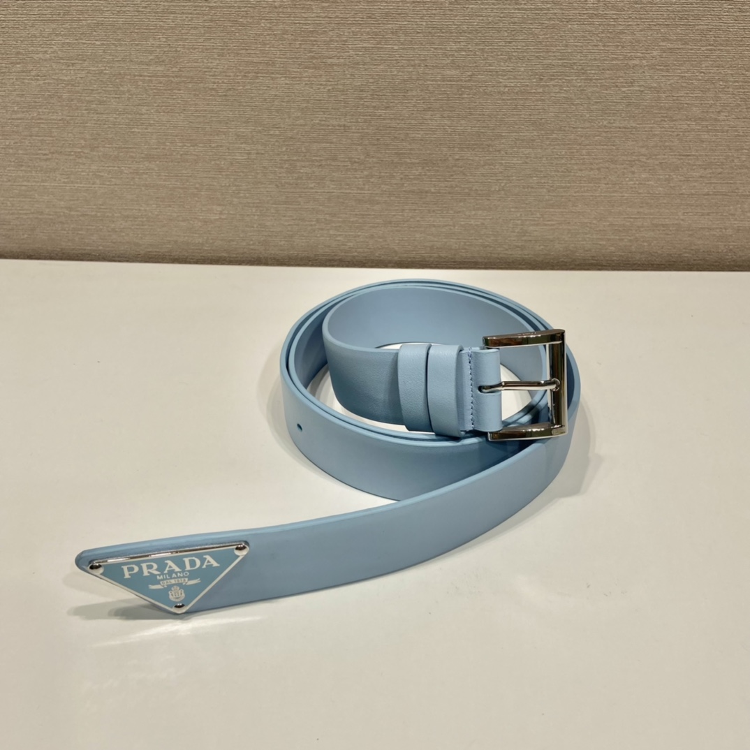 Pra*a saffiano leather belt bag