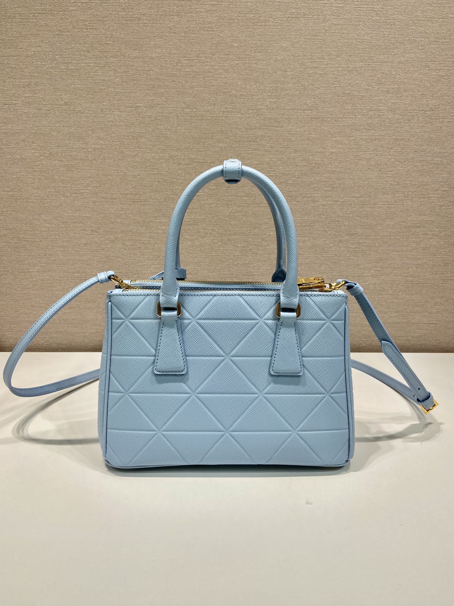 small Pra*a galleria saffiano leather bag