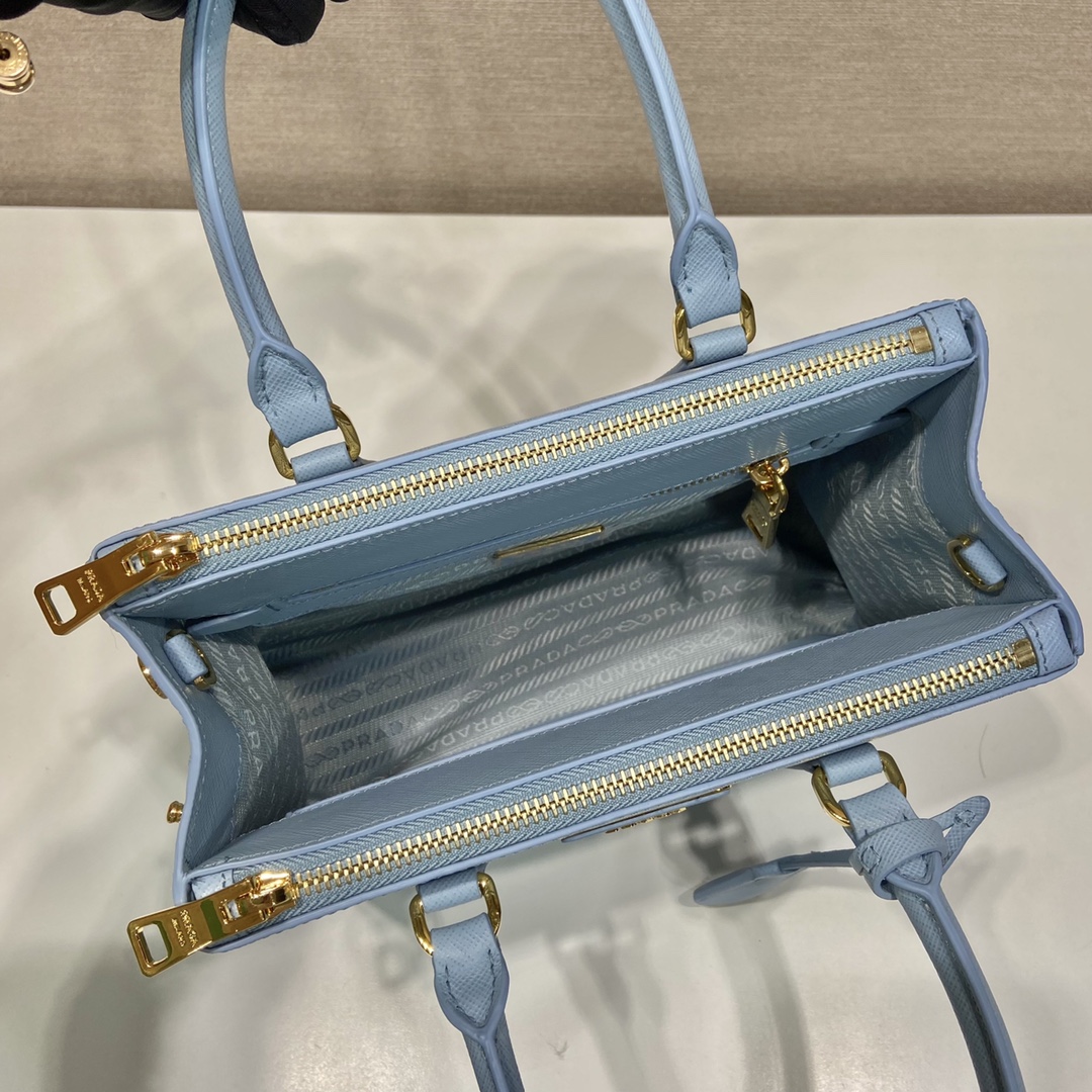 small Pra*a galleria saffiano leather bag