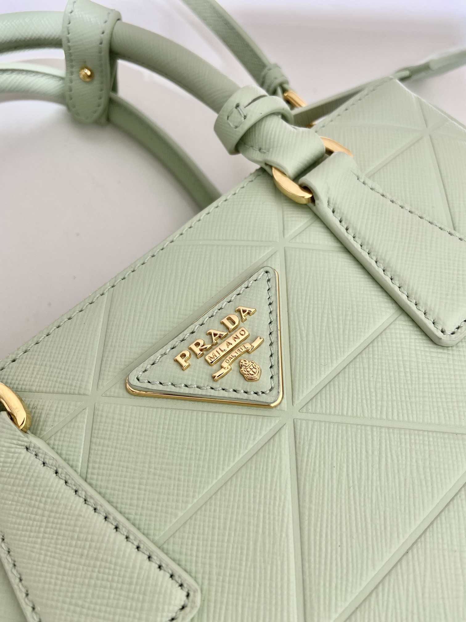 small Pra*a galleria saffiano leather bag