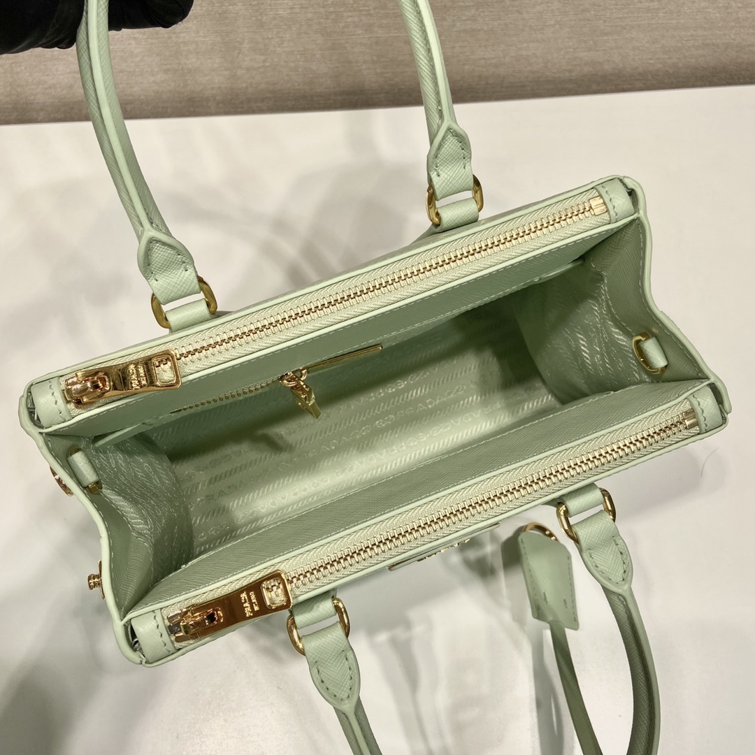small Pra*a galleria saffiano leather bag