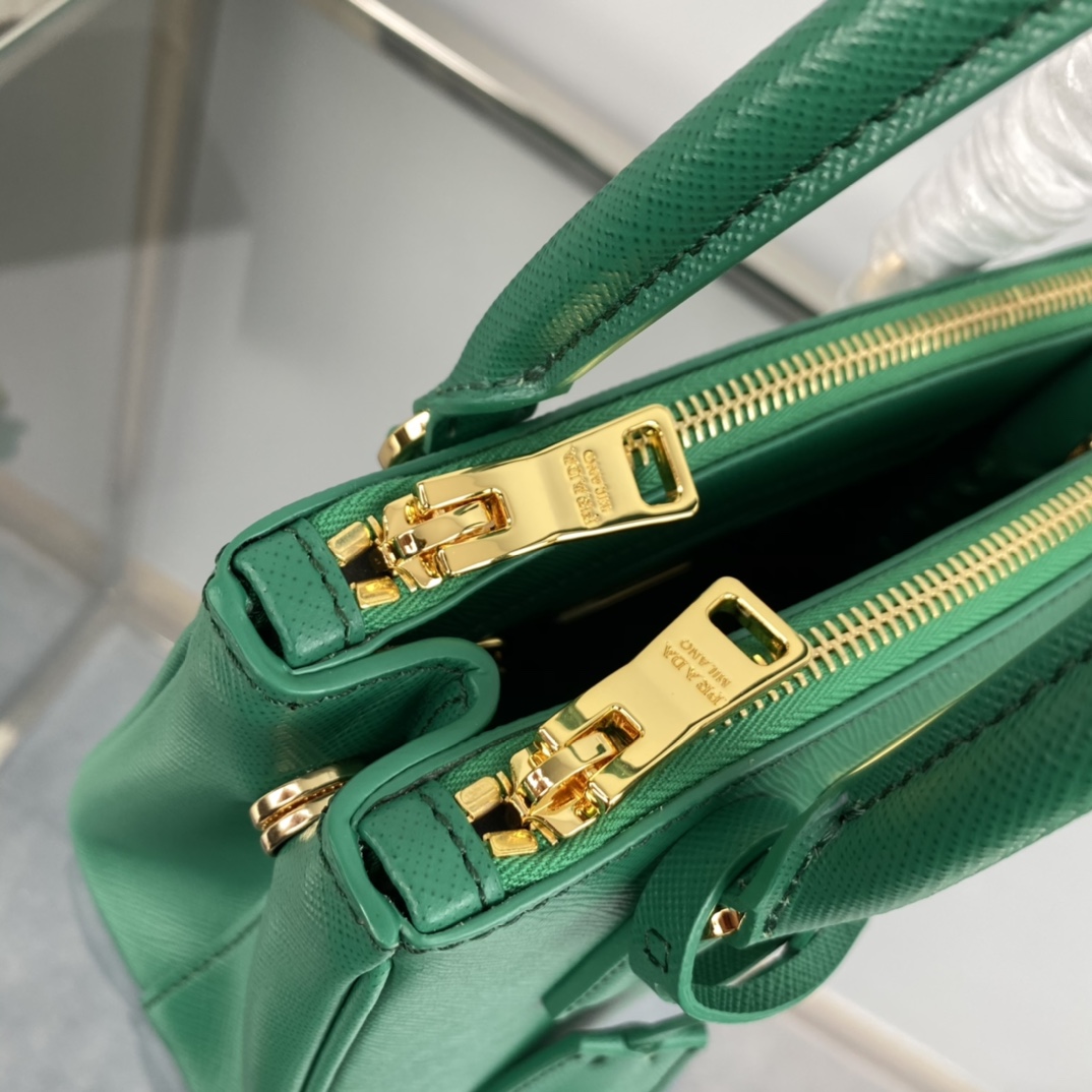 Pra*a galleria saffiano leather mini-bag