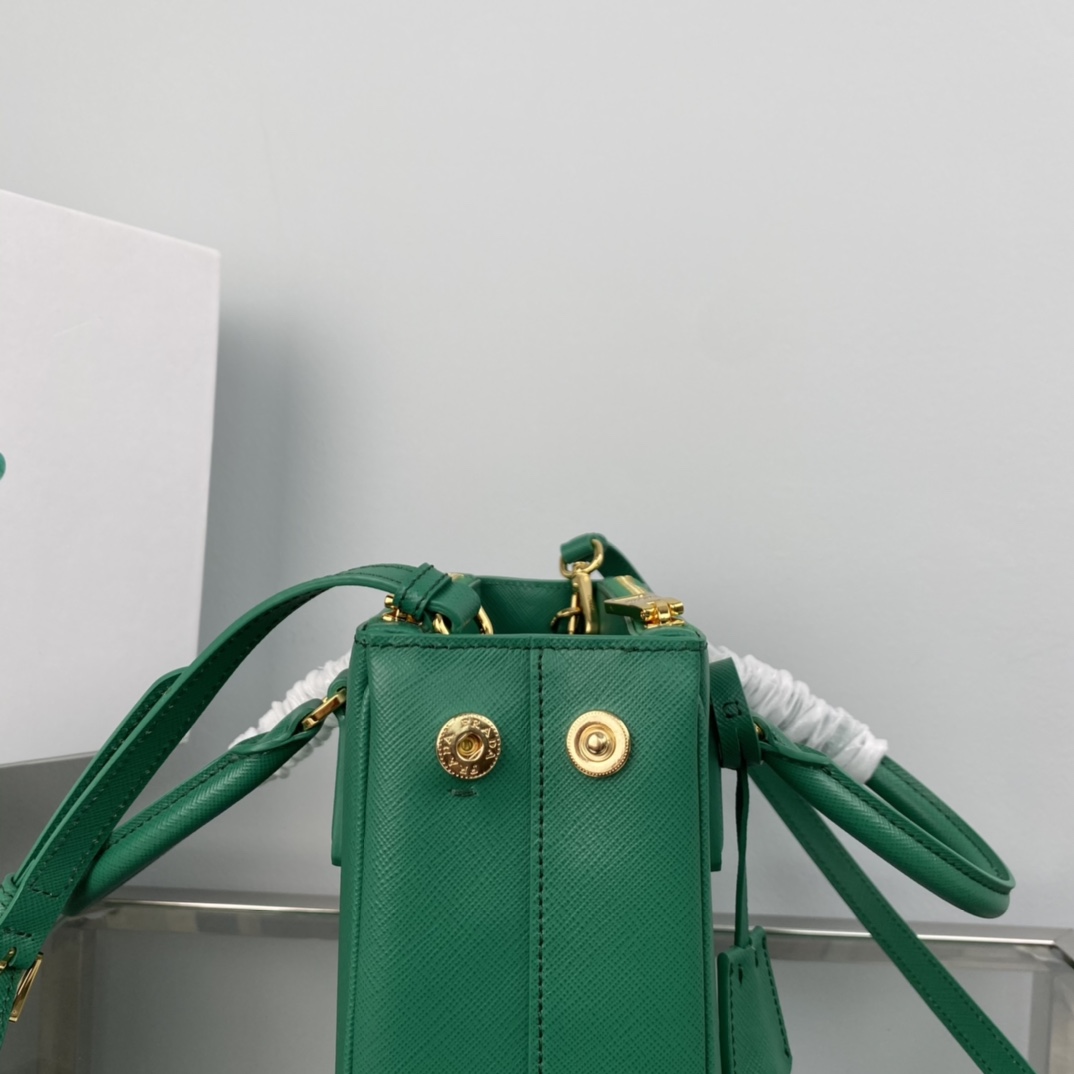Pra*a galleria saffiano leather mini-bag