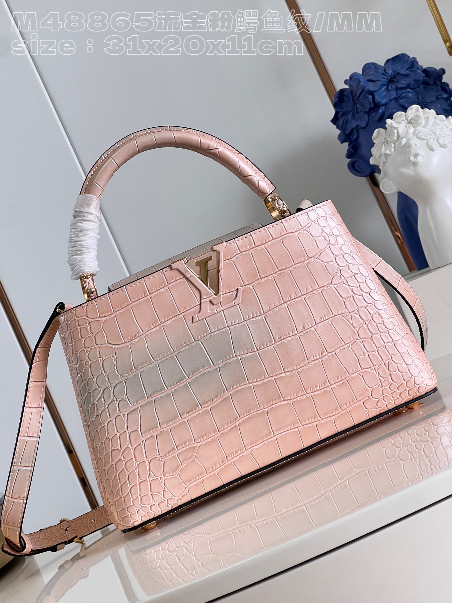 l**is V*t*n capucines medium handbag