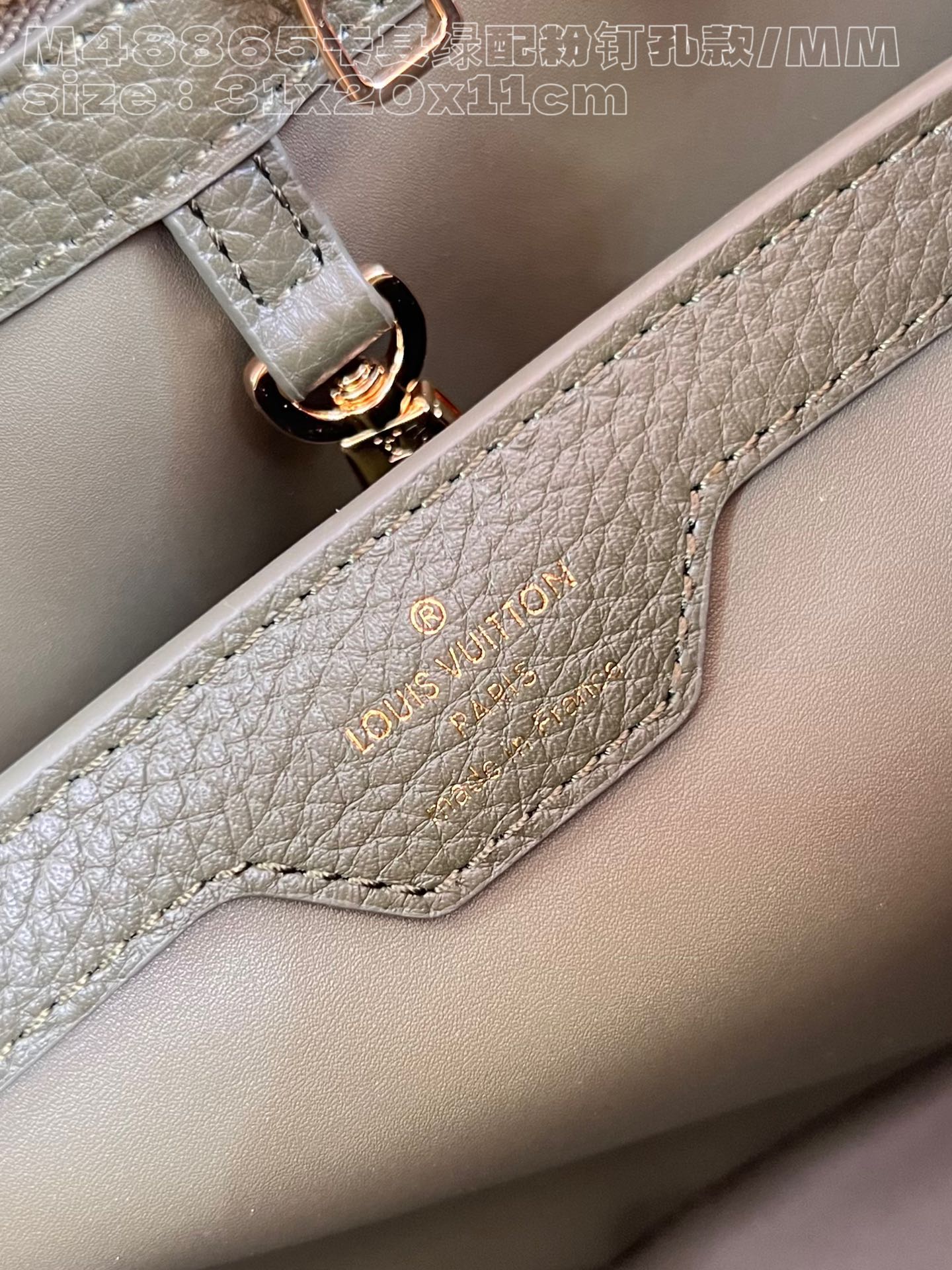 l**is V*t*n capucines mm handbag