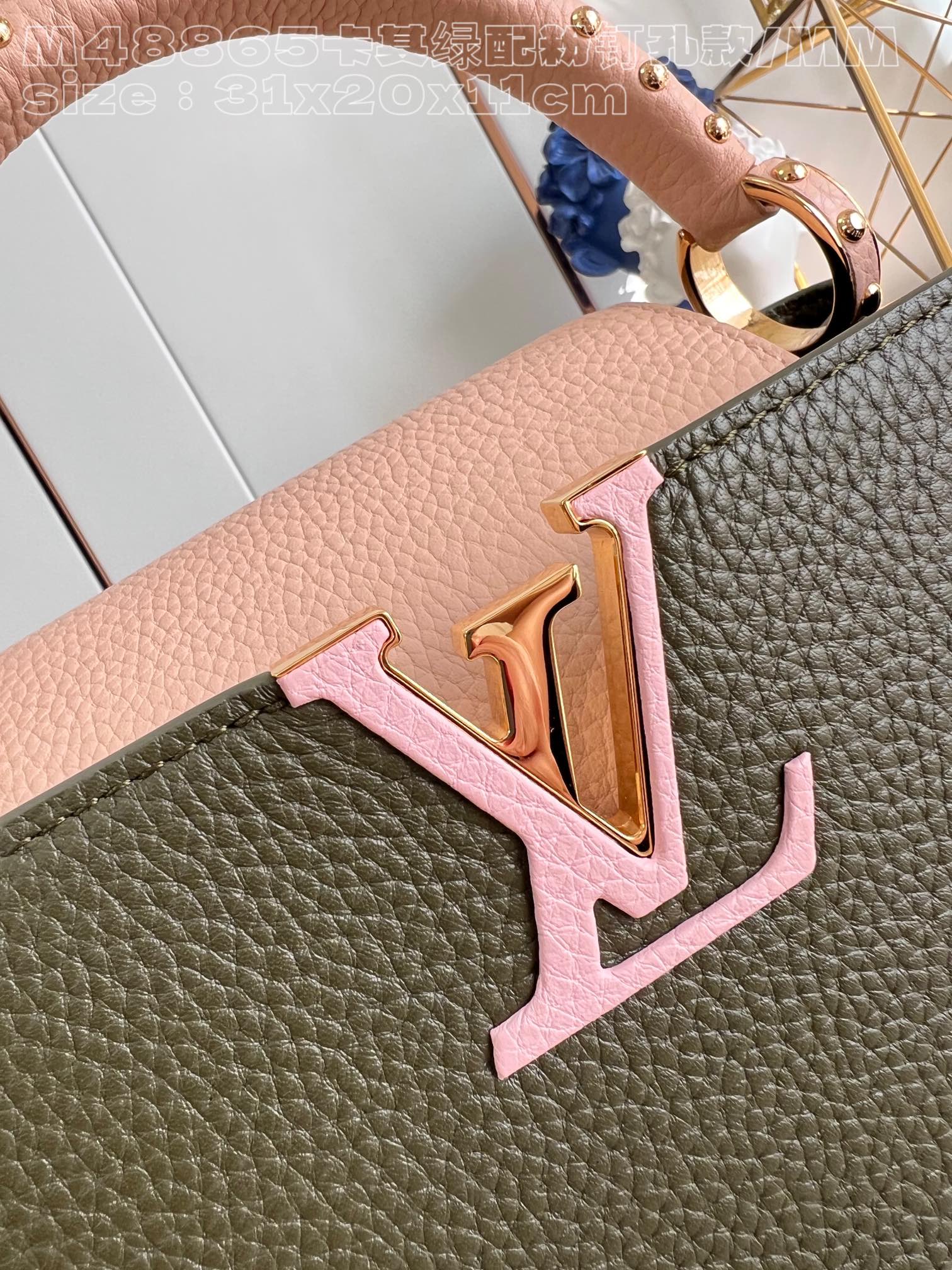 l**is V*t*n capucines mm handbag