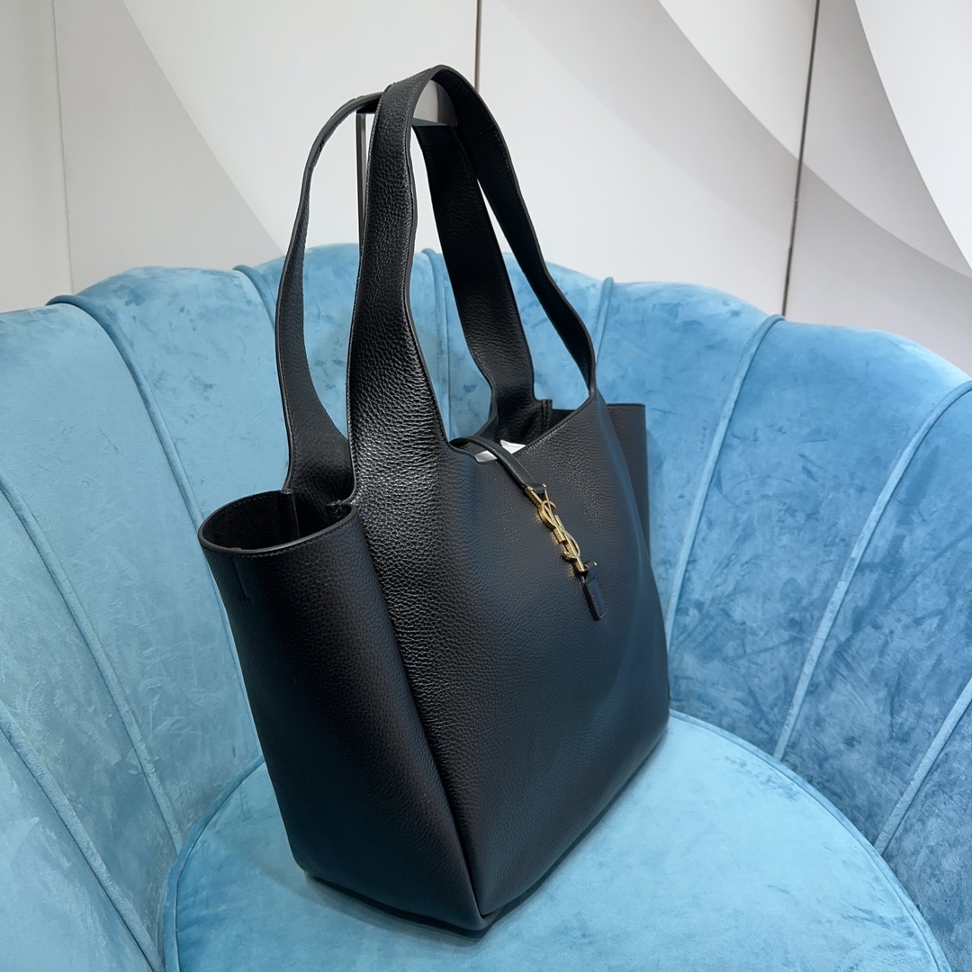 YSL BEA IN GRAINED LEATHER