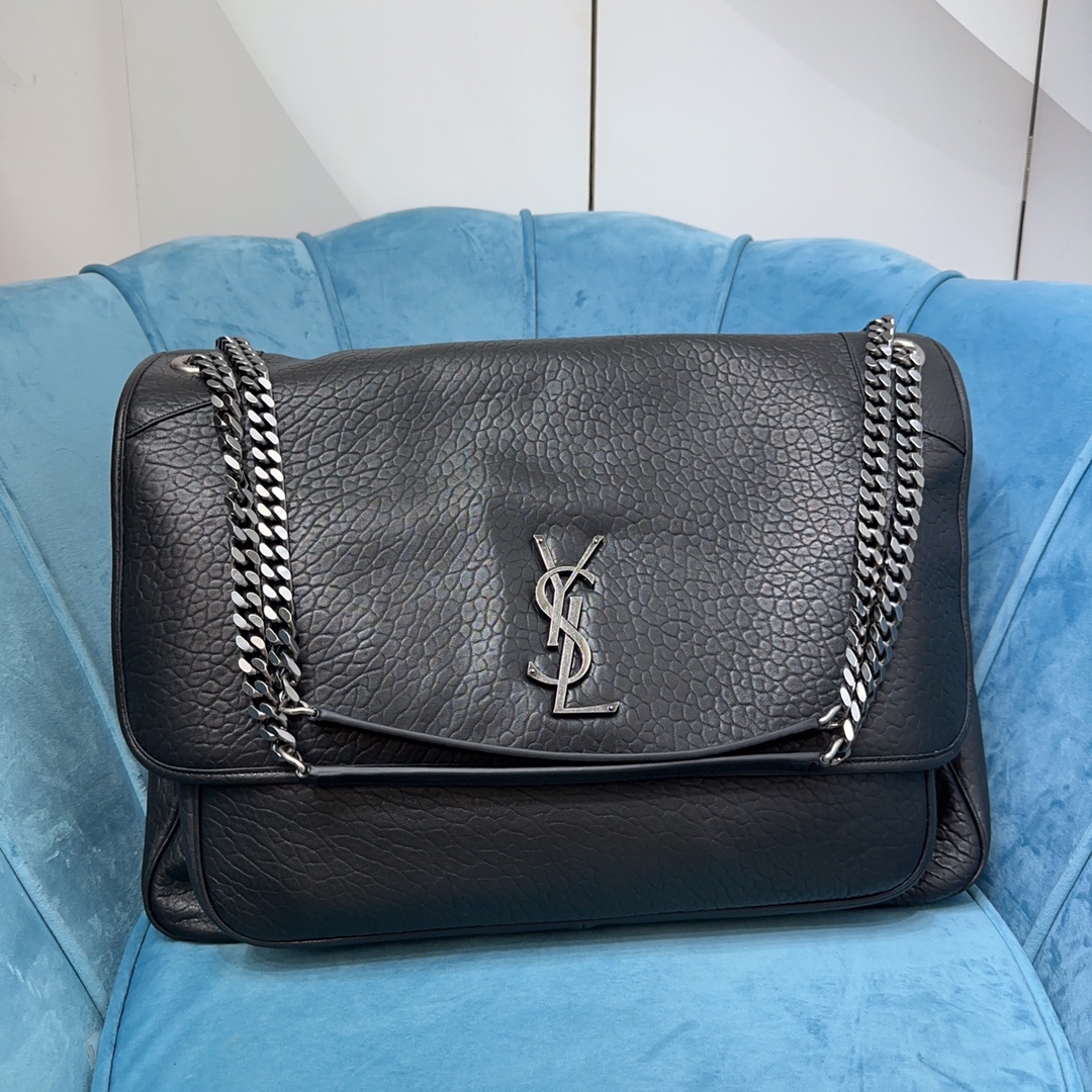 YSL NIKI OVERSIZED IN GRAINED LAMBSKIN