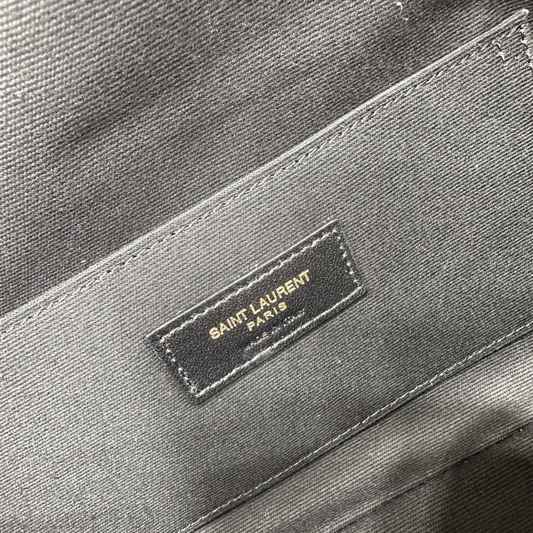 YSL CASSANDRE CLASSIC BELT BAG IN GRAIN DE POUDRE EMBOSSED LEATHER
