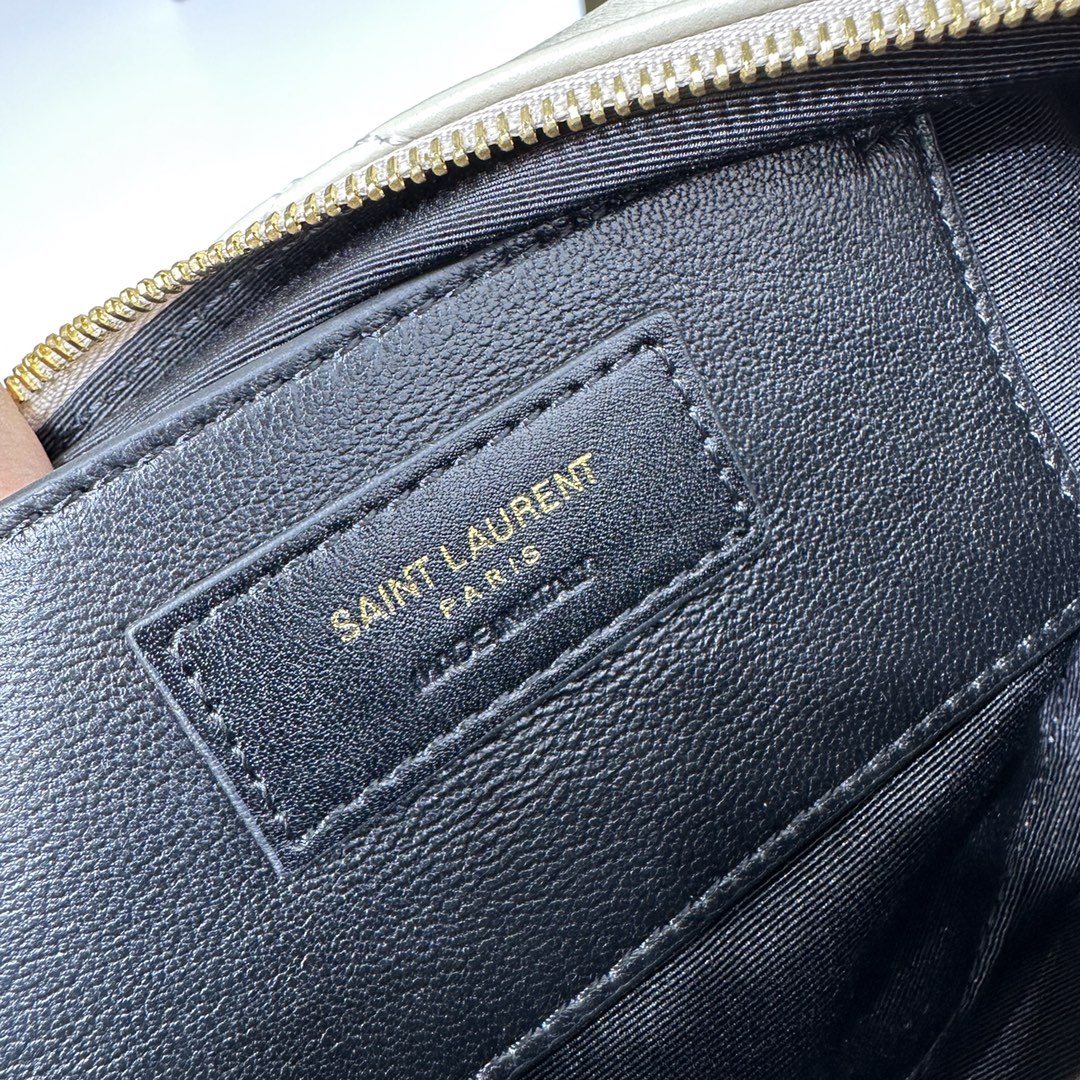 YSL SADE SMALL TUBE BAG IN QUILTED LAMBSKIN