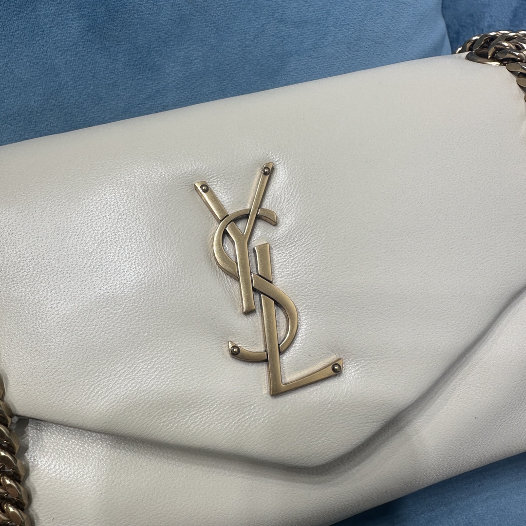 YSL CALYPSO IN PLUNGED LAMBSKIN