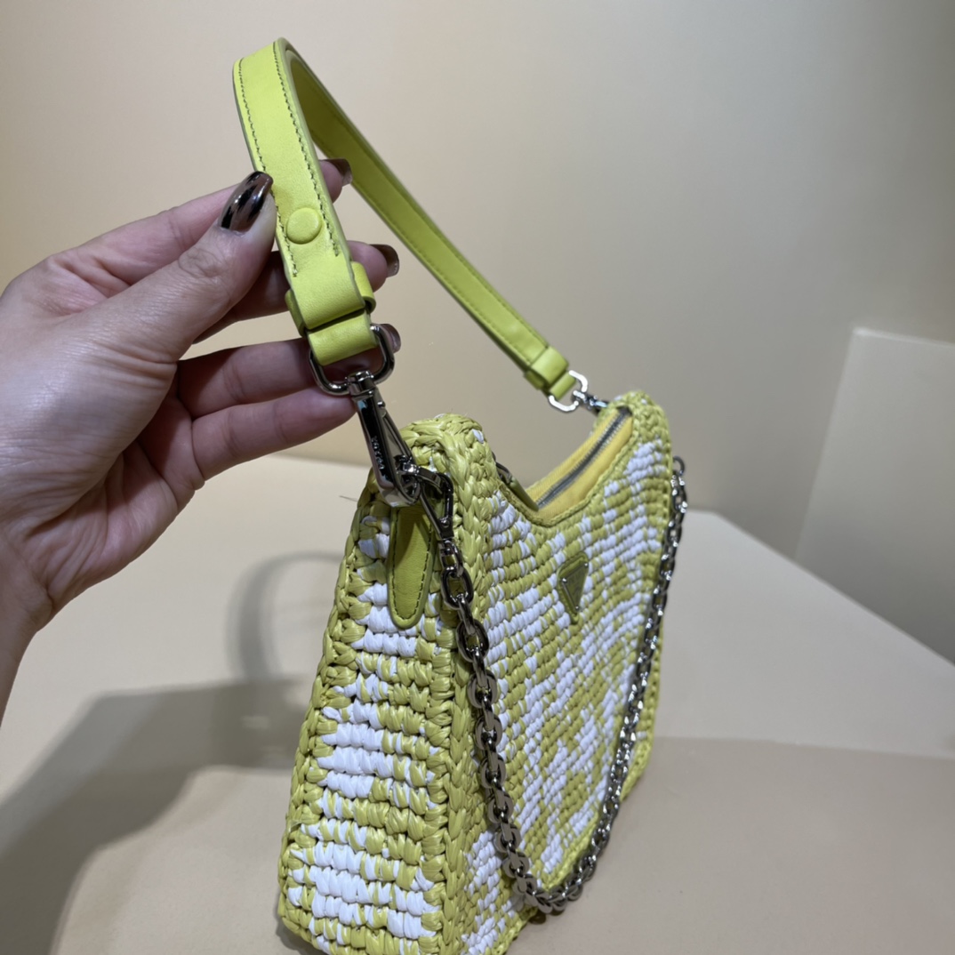 Pradα Nylon Hobo