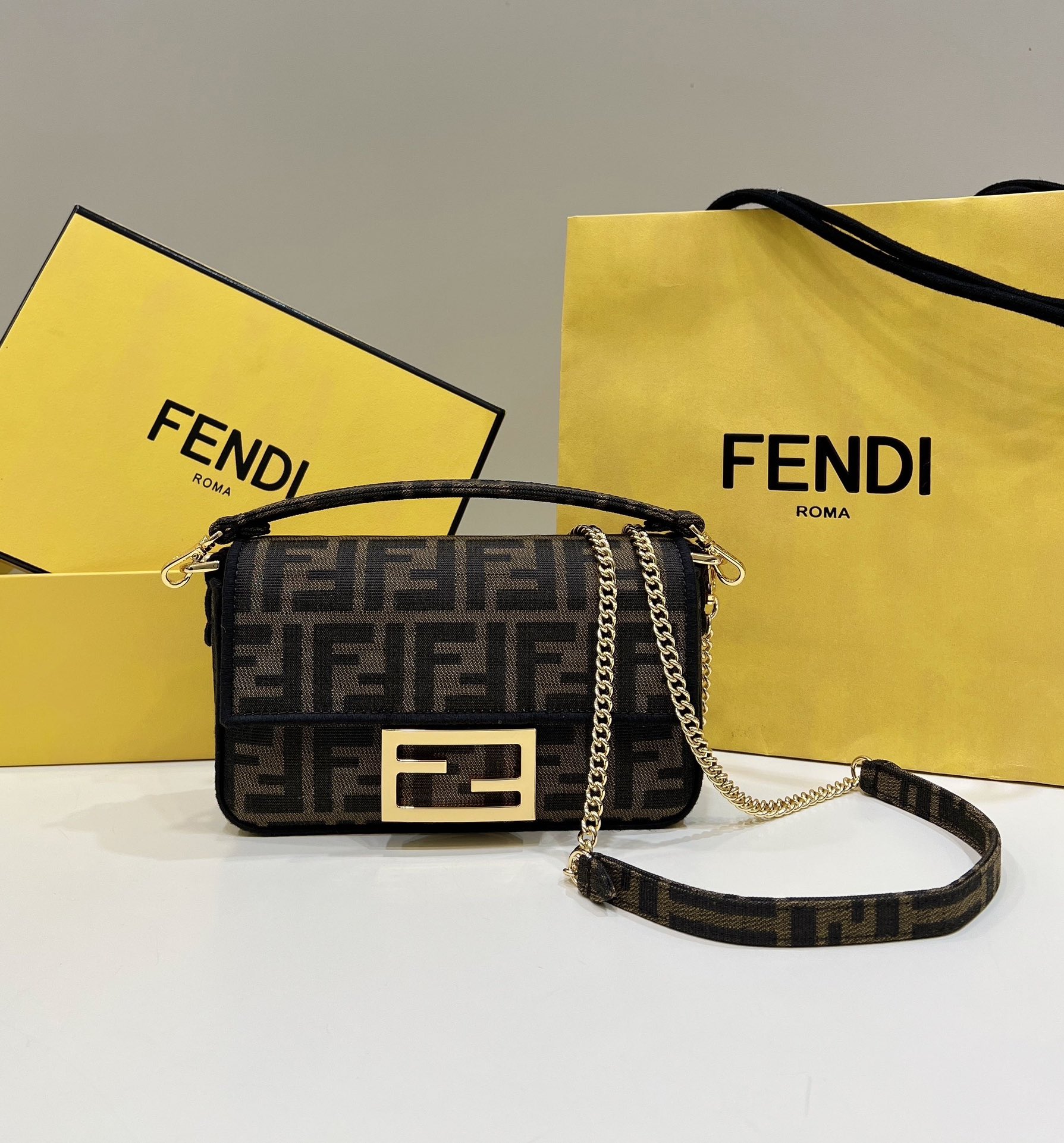 F**di baguette mini bag