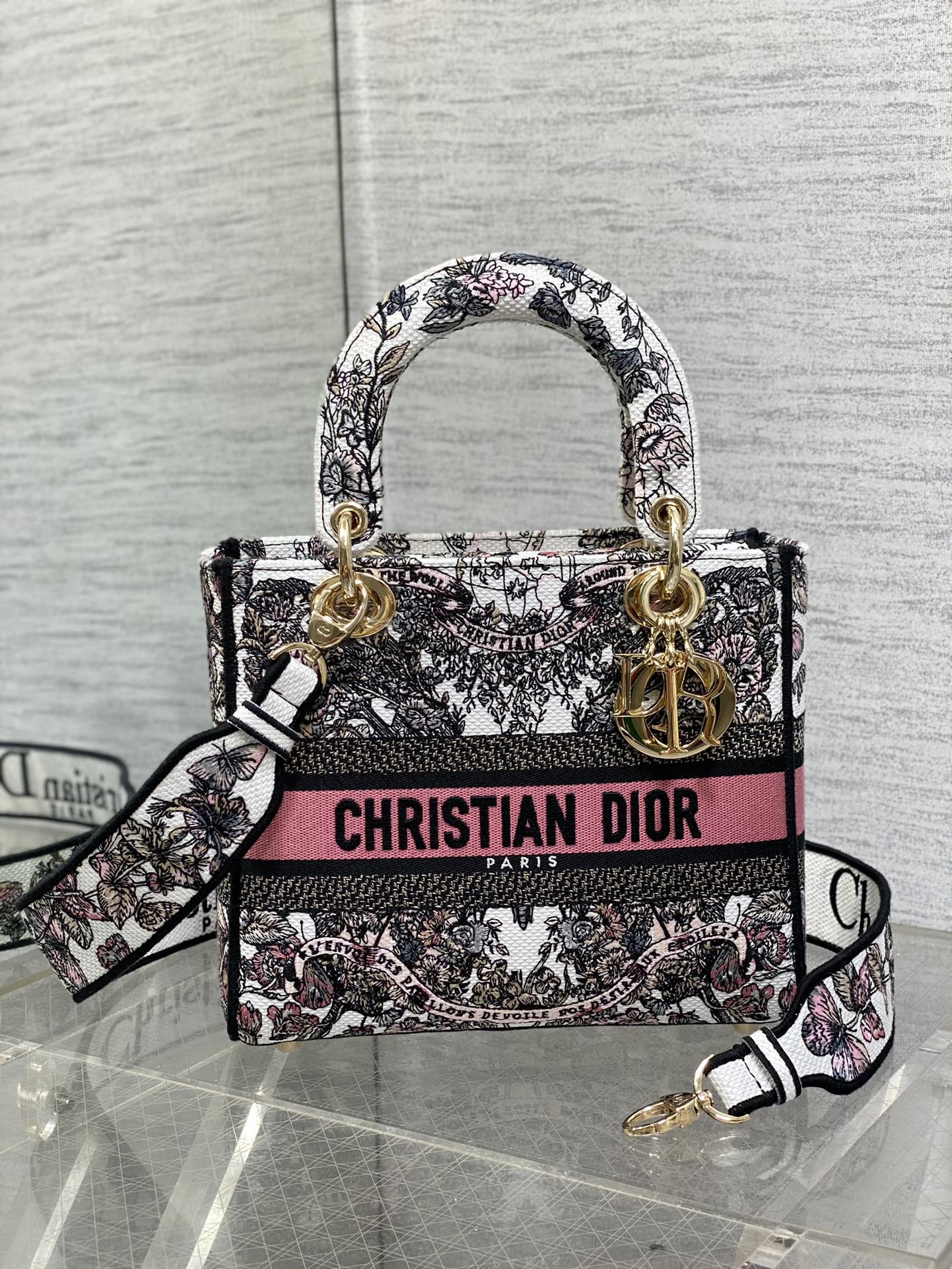 D*or medium lady d-lite bag