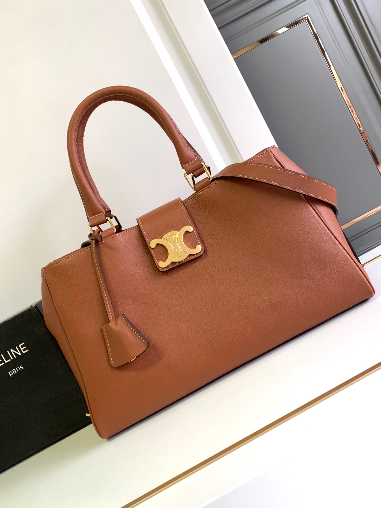 ce**e medium appoline bag in S*pple calfskin