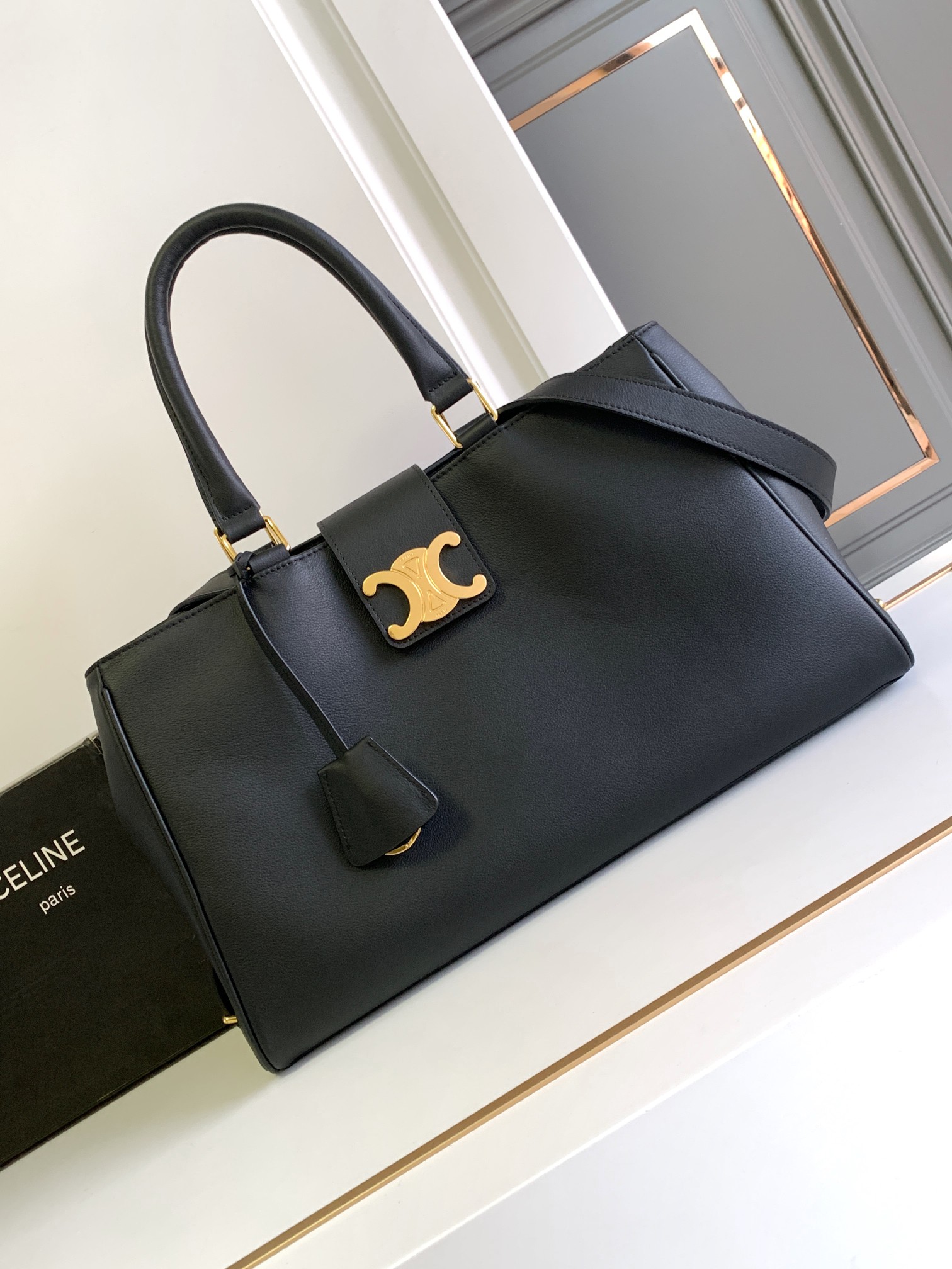 ce**e medium appoline bag in S*pple calfskin