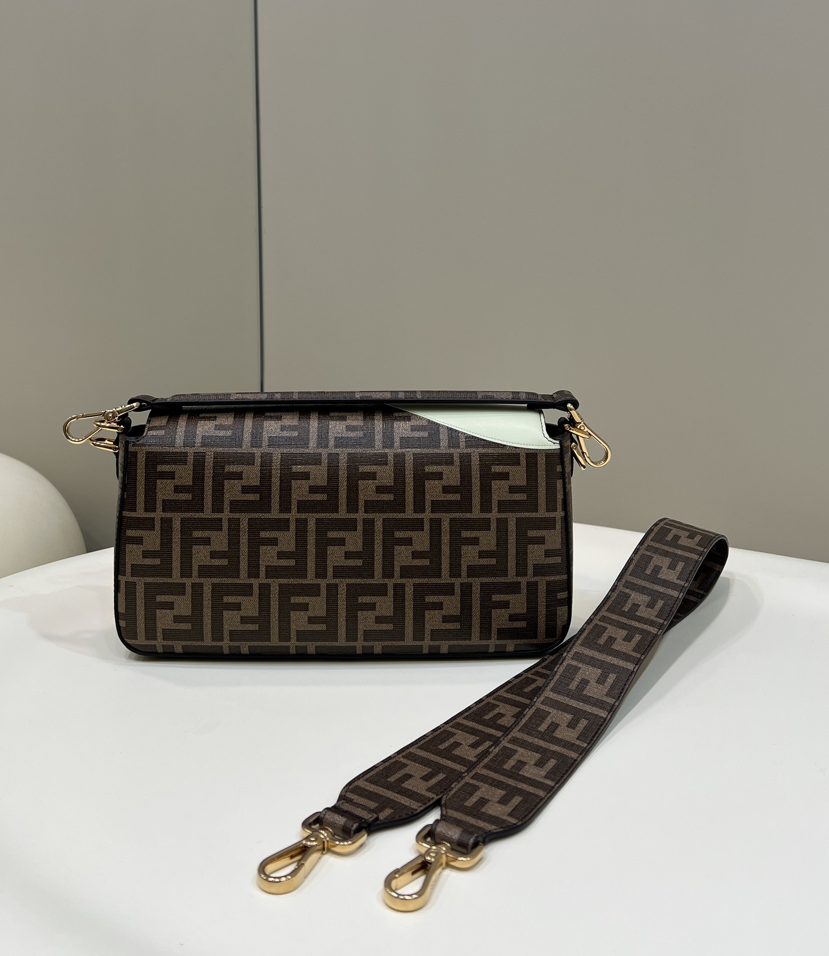 F**di  baguette  medium handbag