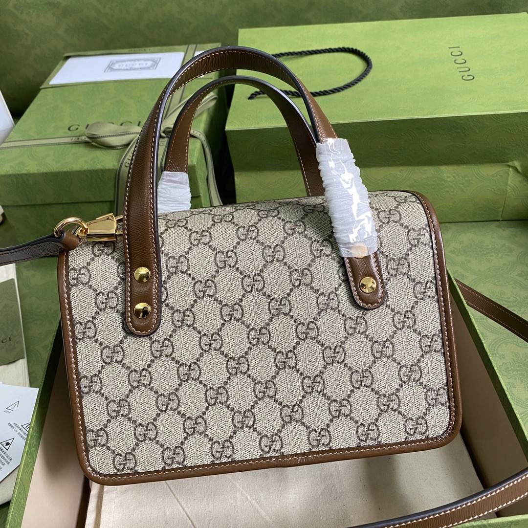 G*u*i horsebit 1955 mini top handle bag