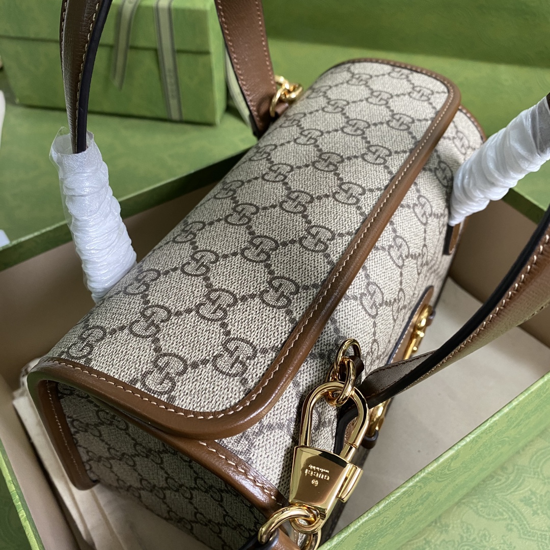G*u*i horsebit 1955 mini top handle bag