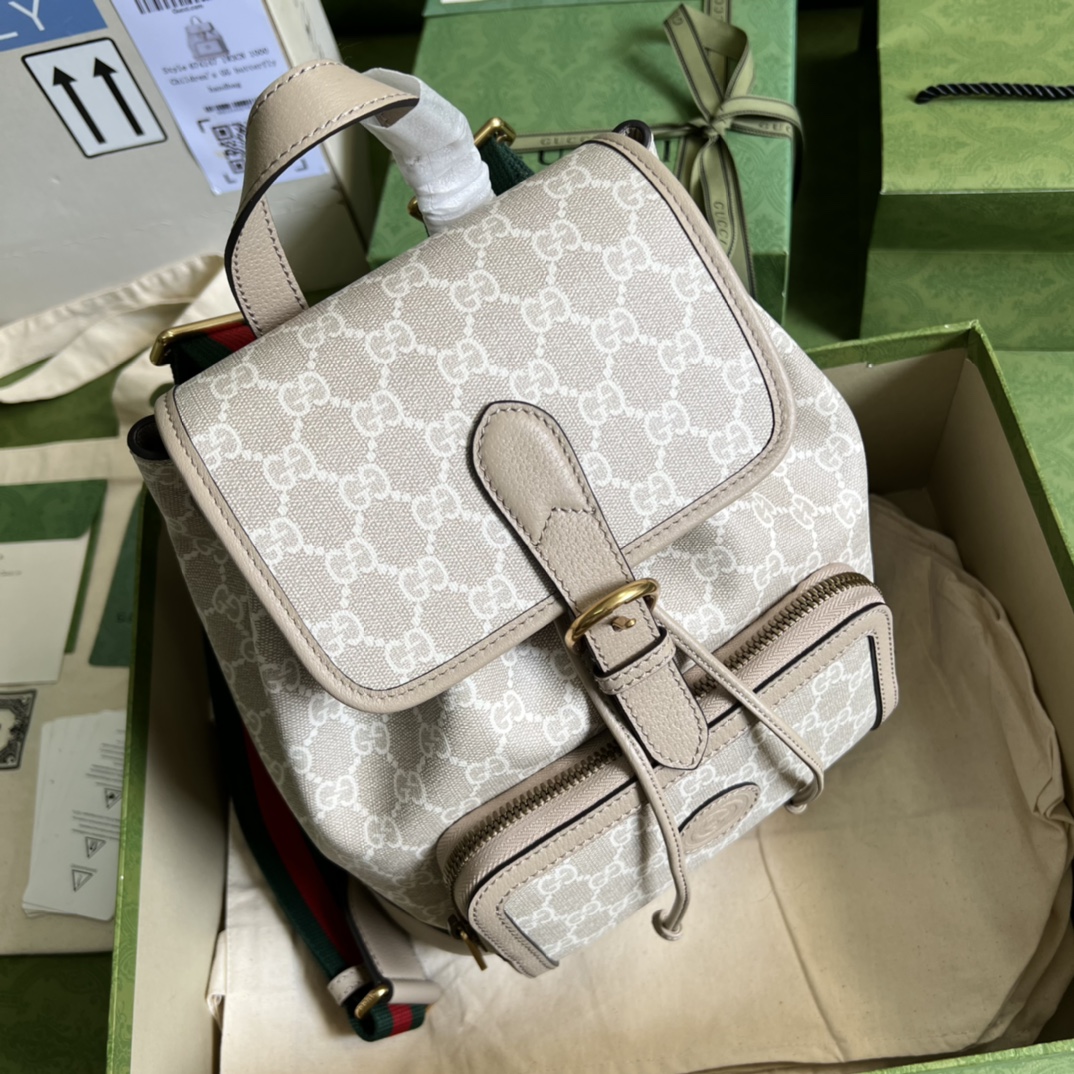 G*u*i backpack with interlocking g
