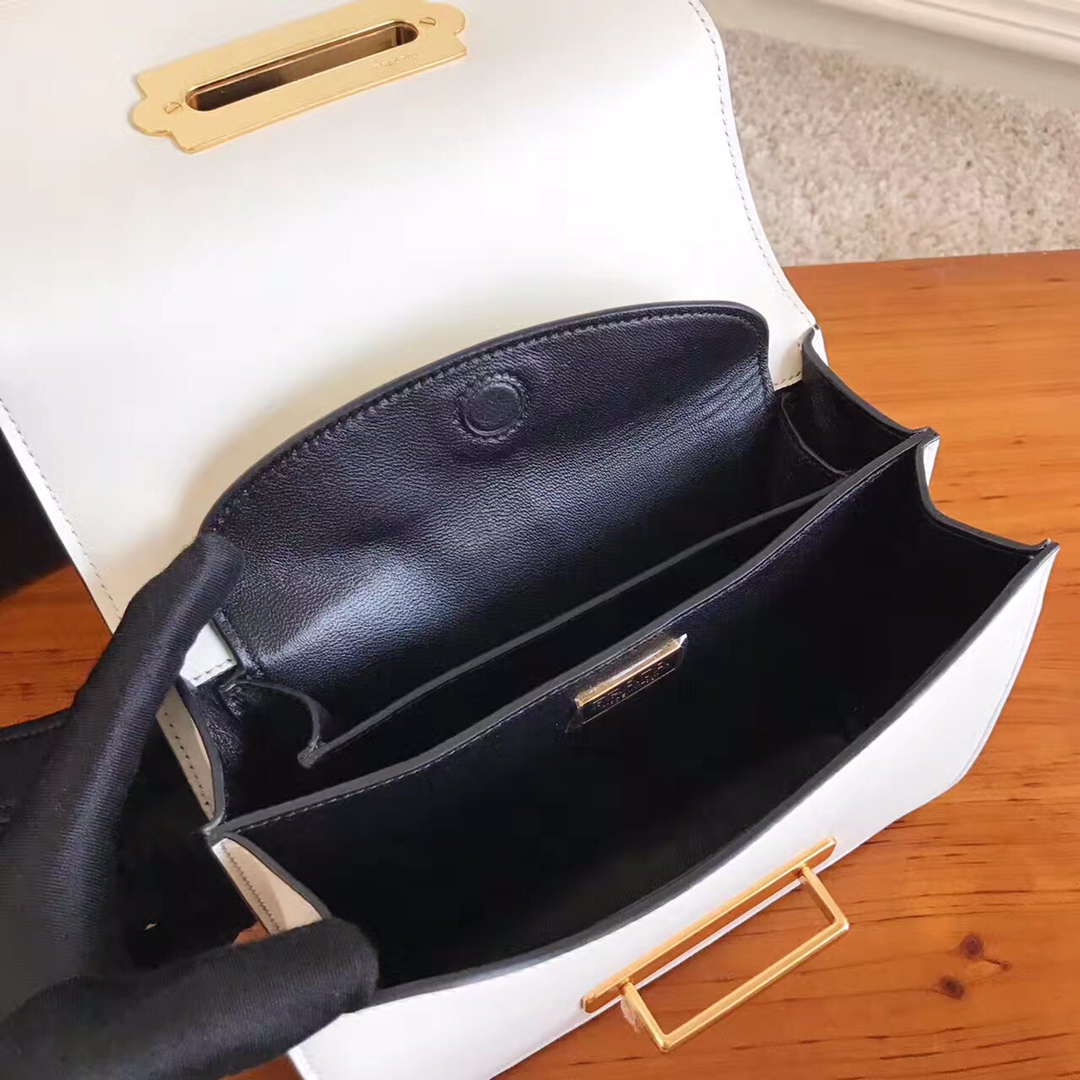 Pra*a cahier leather bag