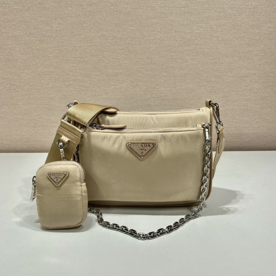 Pra*a re-nylon shoulder bag