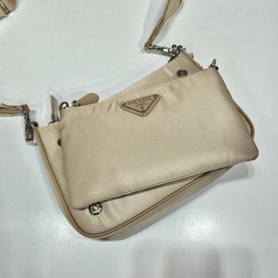Pra*a re-nylon shoulder bag
