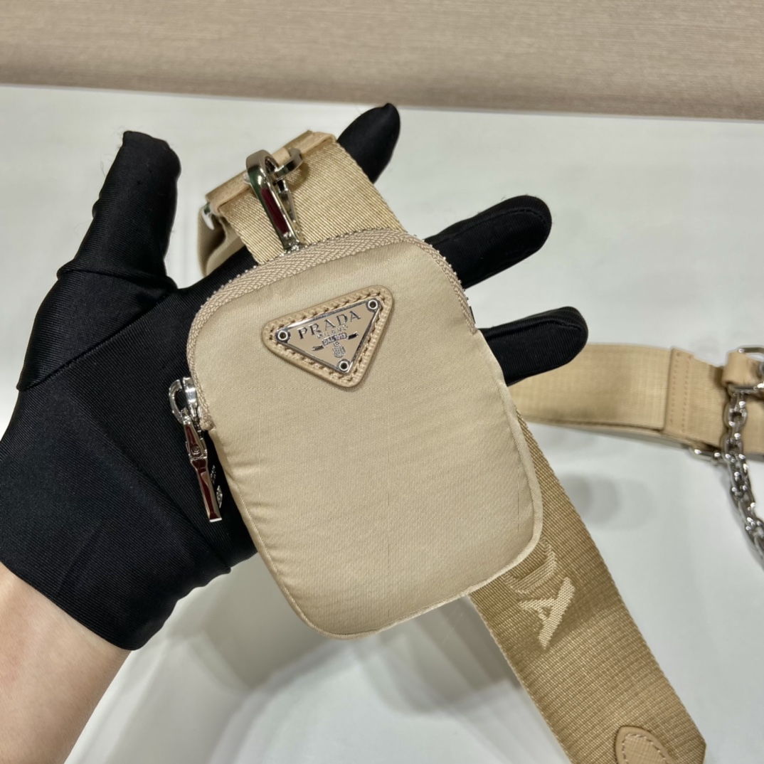Pra*a re-nylon shoulder bag