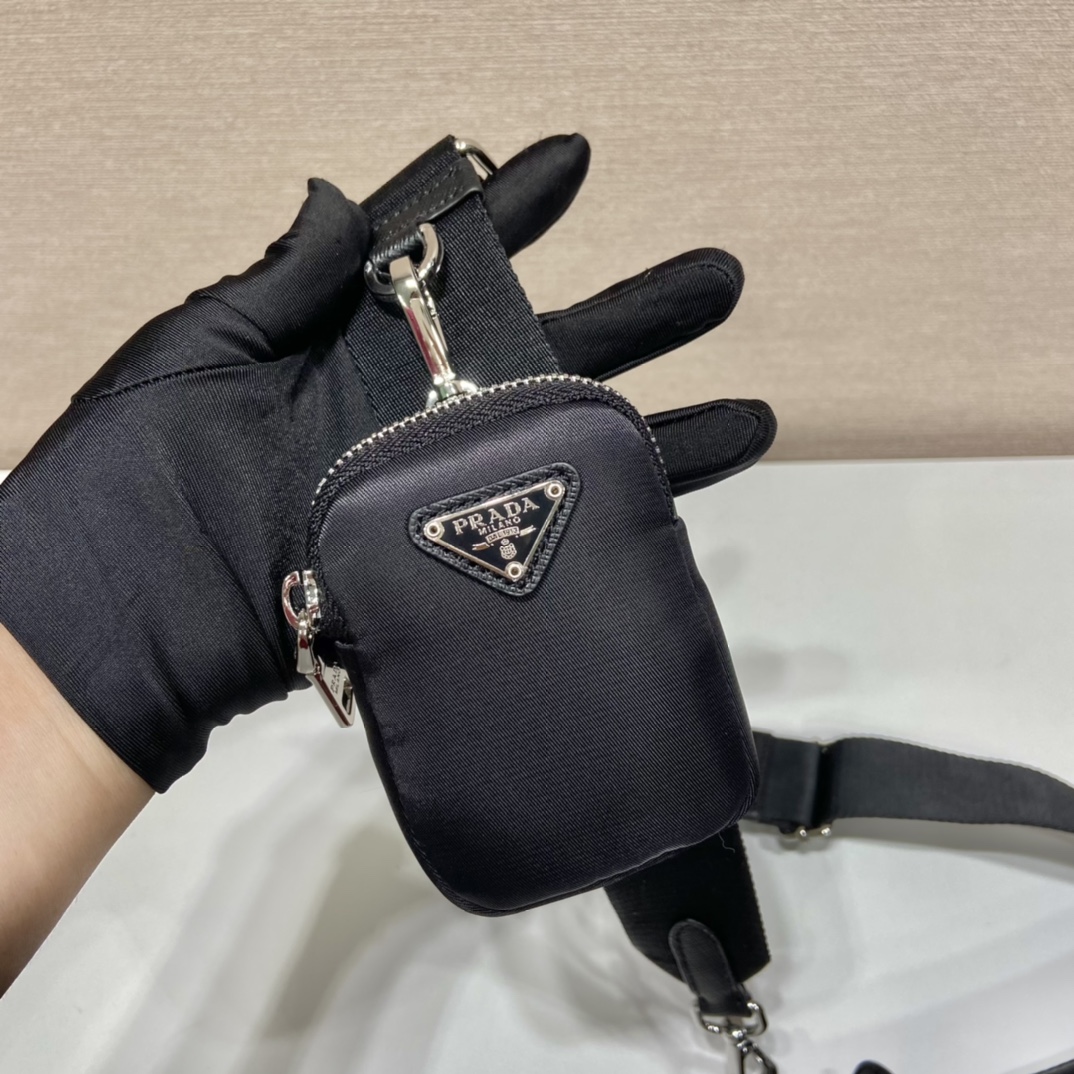 Pra*a re-nylon shoulder bag