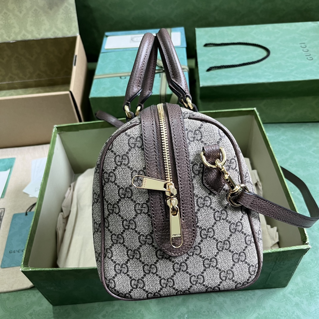 G*u*i ophidia gg medium top handle bag