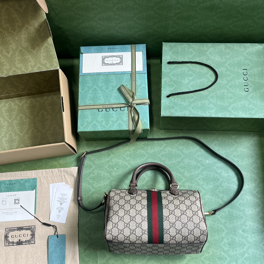 G*u*i ophidia gg small top handle bag