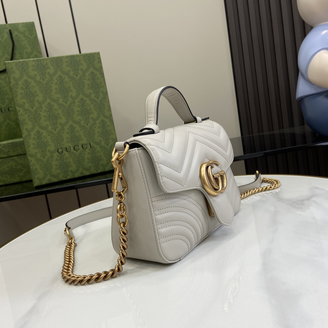 G*u*i gg marmont mini top handle bag