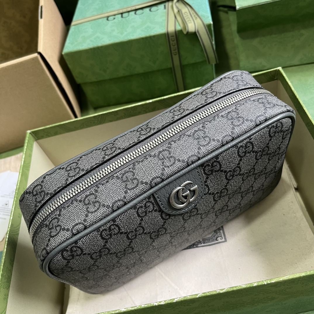 G*u*i savoy toiletry case with web