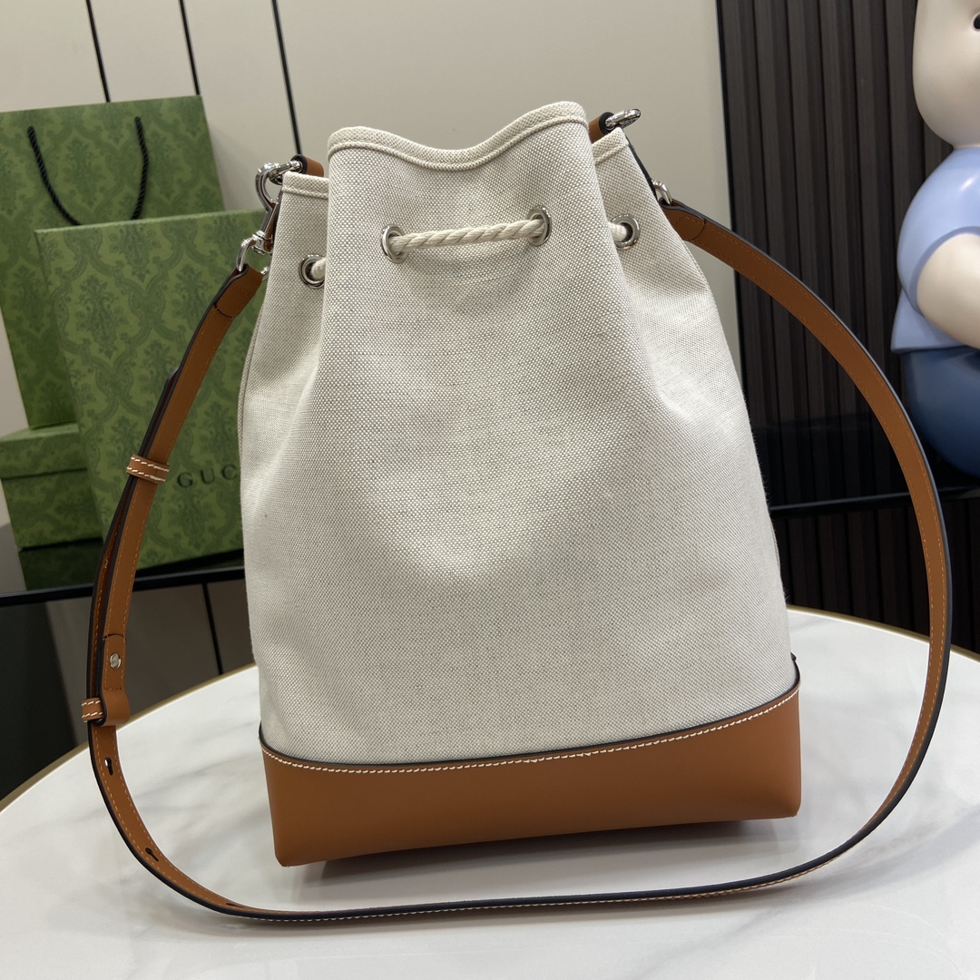 G*u*i small shoulder bag with G*u*i print