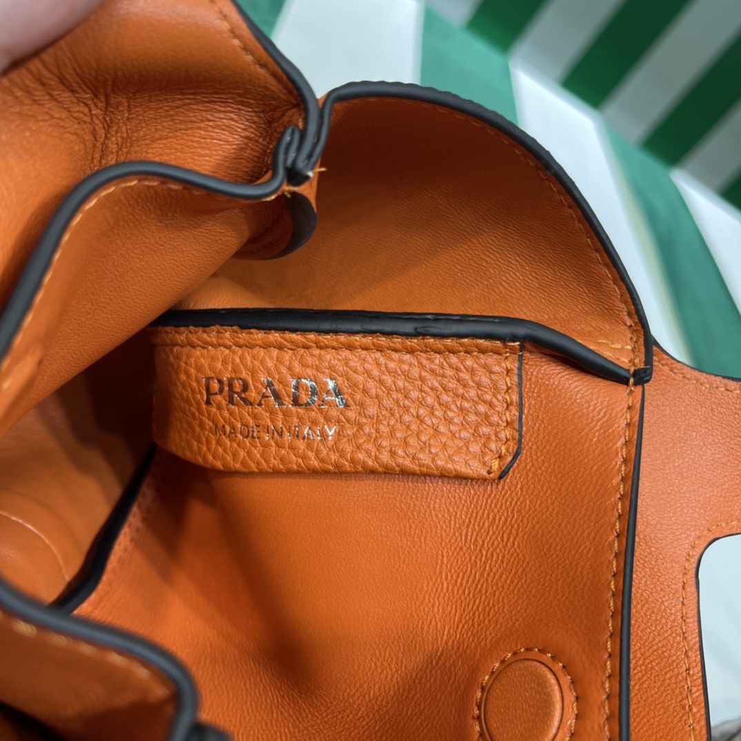 Pra*a leather mini bag