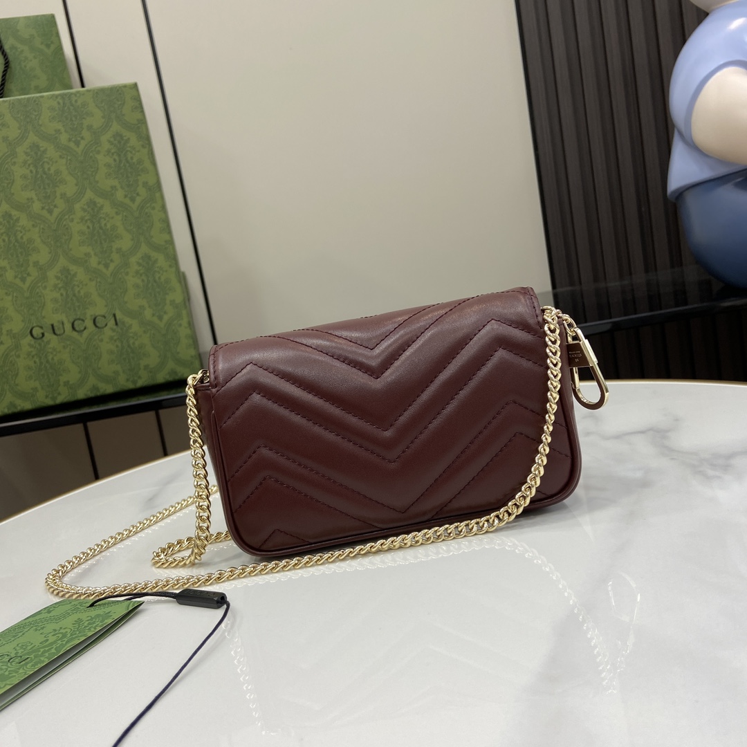 g*u*i gg marmont S*per mini bag