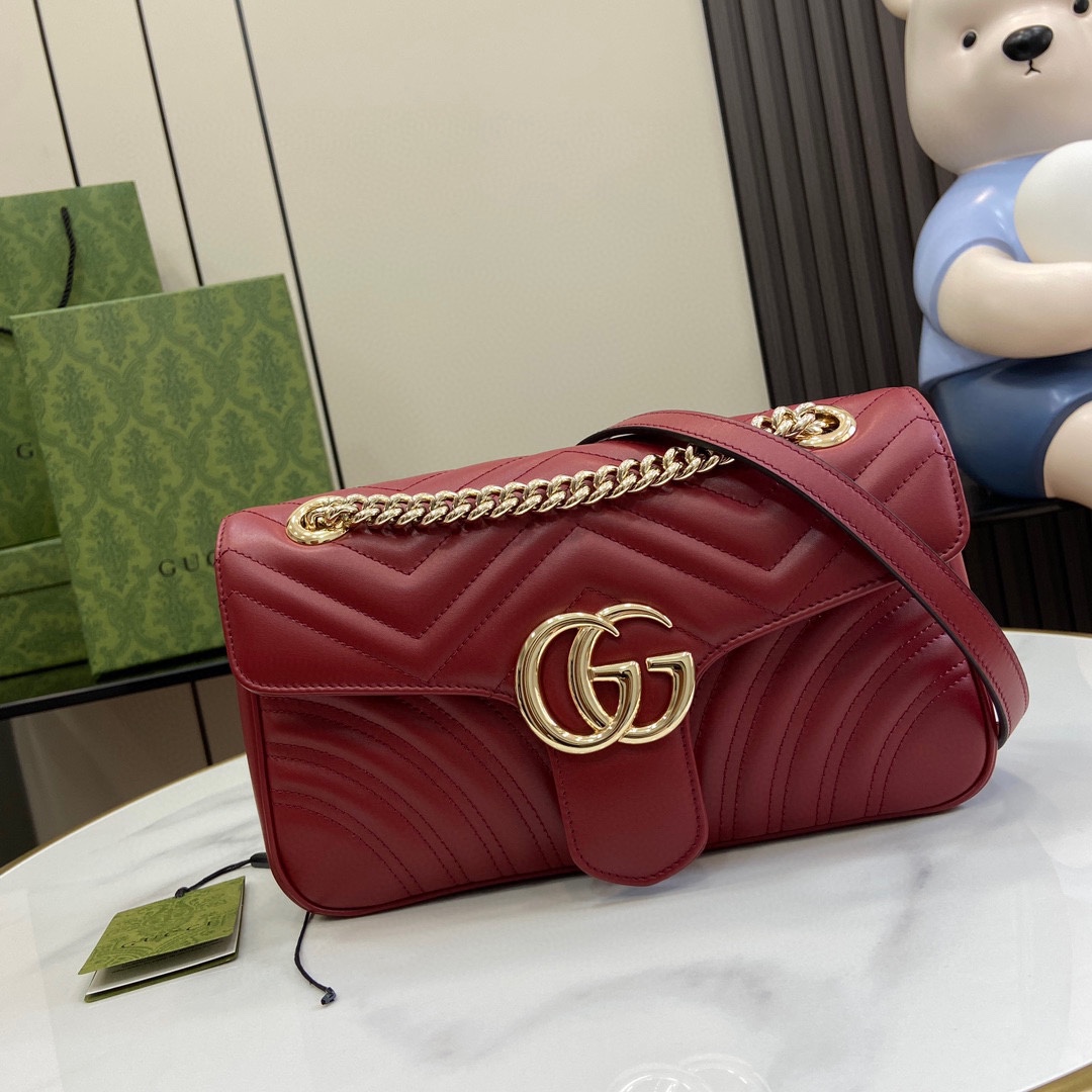 G*u*i gg marmont small shoulder bag