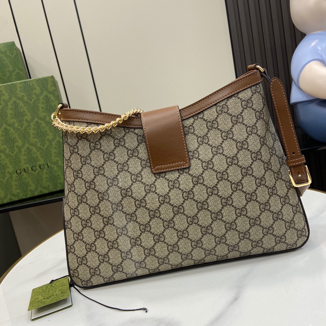 G*u*i padlock gg medium shoulder bag