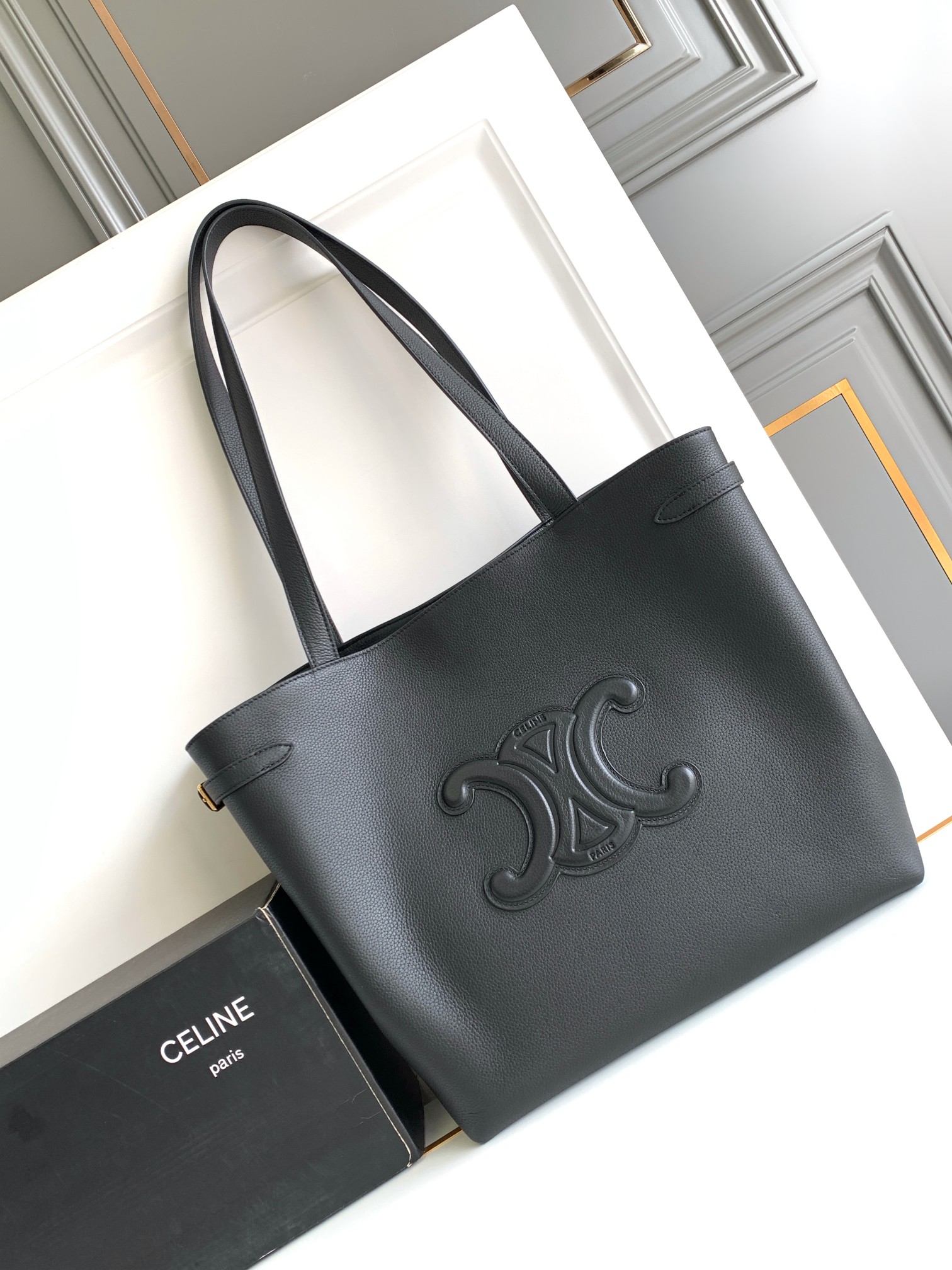 Ce**e medium cabas anaÏs cuir triomphe