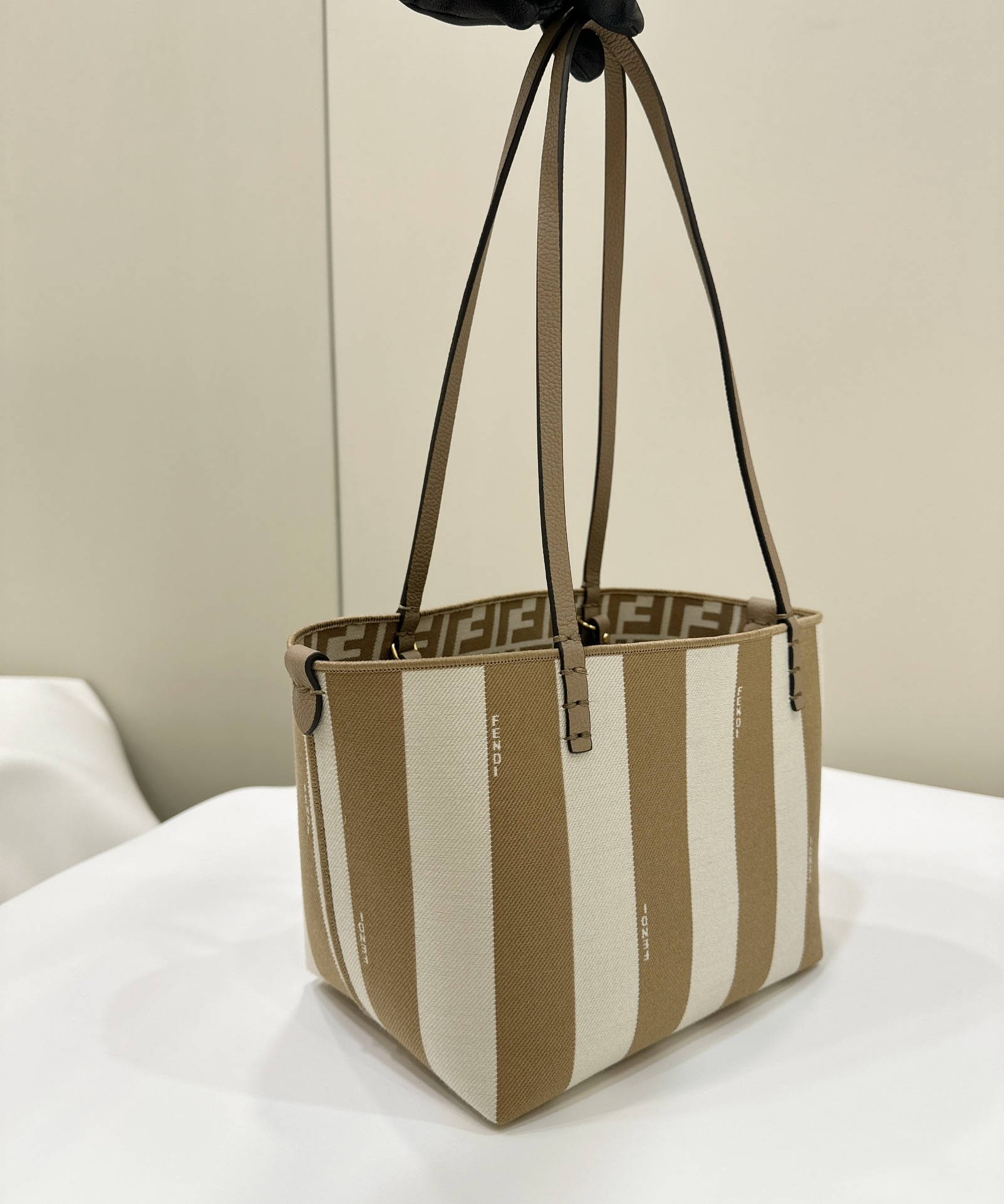 F**di roll tote bag small