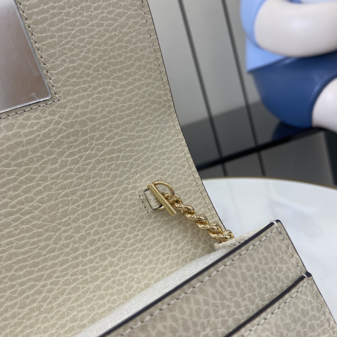 G*u*i gg marmont leather mini chain bag