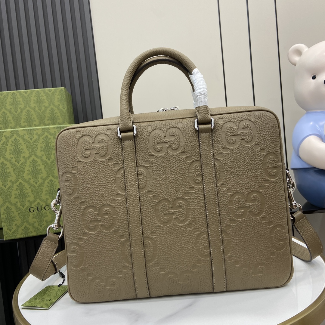 G*u*i jumbo gg briefcase