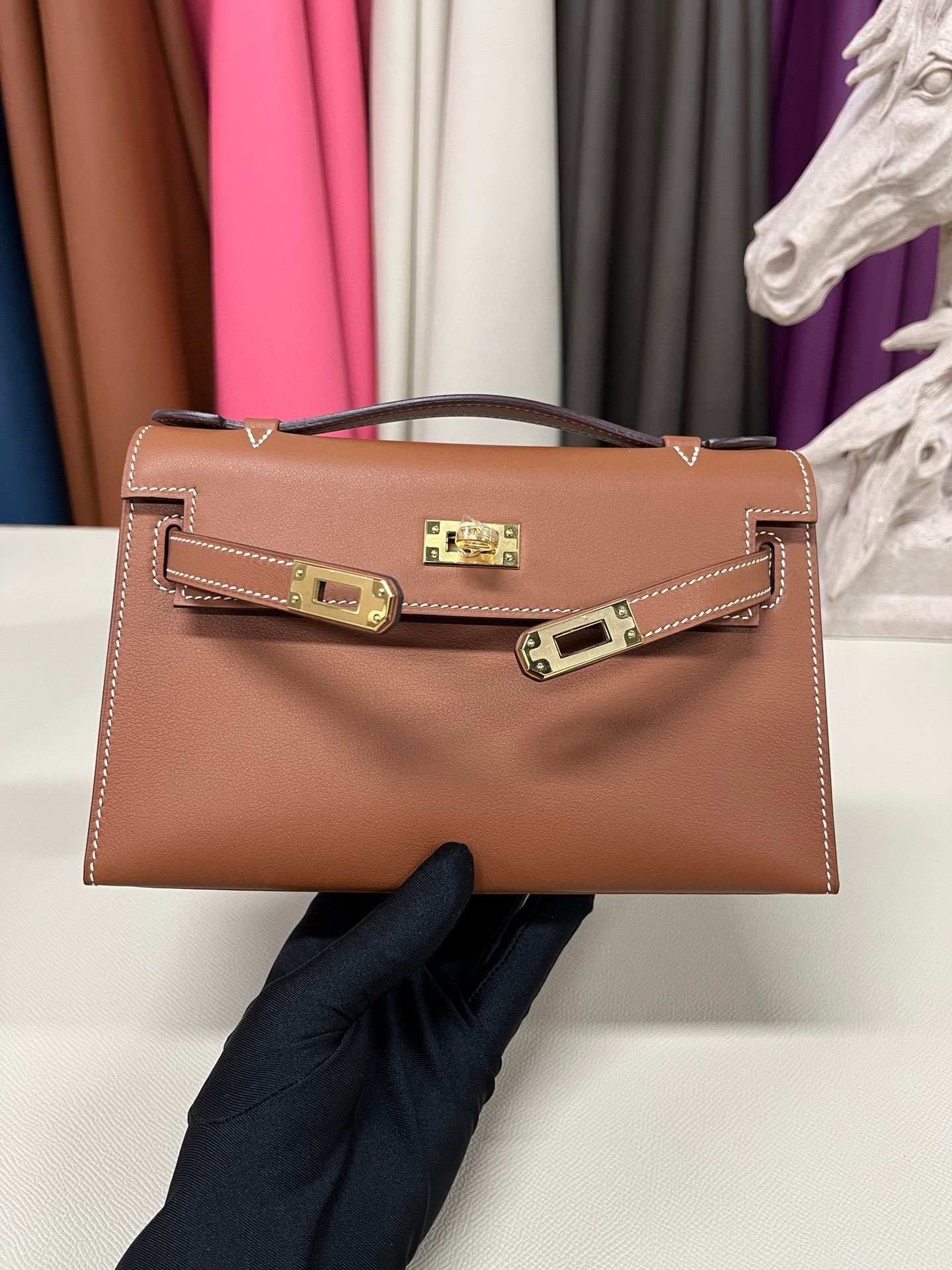 H**mes kelly pochette