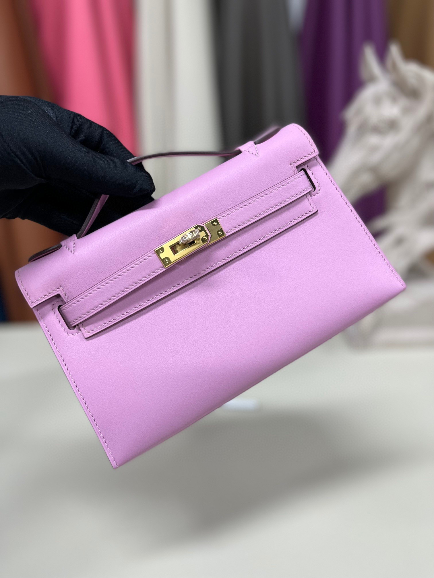 H**mes kelly pochette